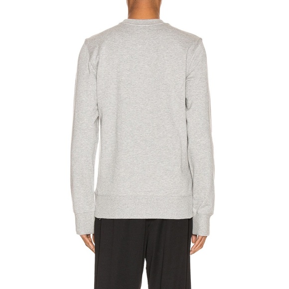 Y-3 YOHJI YAMAMOTO Classic Crewneck Sz M In Medium Grey Heather - Picture 3 of 10